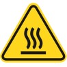 Warnschild „Hitze“