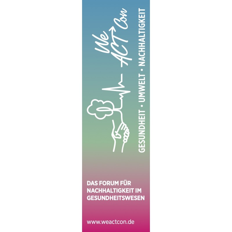 Fahnen „WeACT Con“