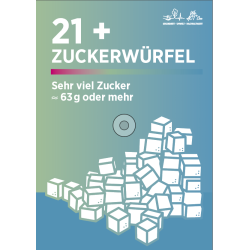 Plakate „Zuckerwürfel“